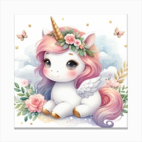 Unicorn Canvas Print