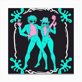 Sexy Couple 1 Canvas Print