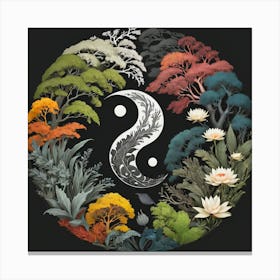 Yin Yang Canvas Print