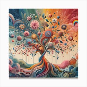 Tree Of Life 9 Canvas Print