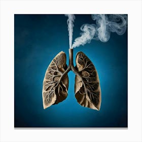 Lungs Stock Videos & Royalty-Free Footage 14 Canvas Print