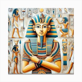 Pharaoh Of Egypt Canvas Print