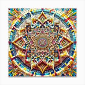 Mandala 124 Canvas Print