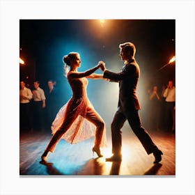 Tango Dancers 3 Canvas Print