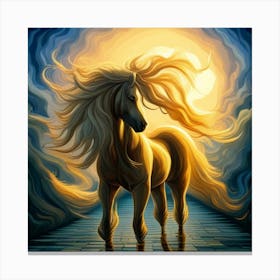Ethereal Horse Canvas Print