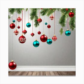 Christmas Decorations 5 Canvas Print