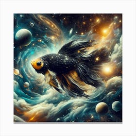 Fish In Space 4 Stampe su tela