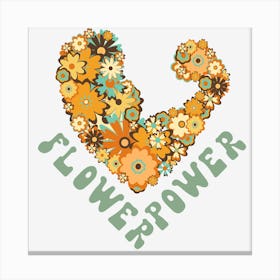 Flower Power 02 1 Canvas Print