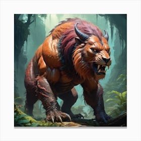 Beast 3 Canvas Print
