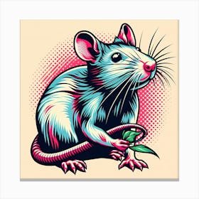 Rat pop 3 Canvas Print