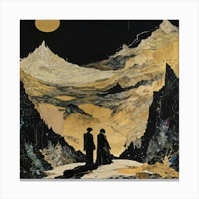 'The Moon And The Stars' Canvas Print