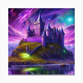 Cosmic Castle Canvas Print
