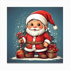 Santa Claus 4 Canvas Print