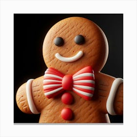 Gingerbread Man 1 Canvas Print