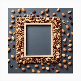 Frame Of Nuts 7 Canvas Print