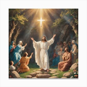 Cross Of Jesus Canvas Print