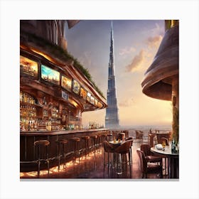 Burj Khalifa 1 Canvas Print