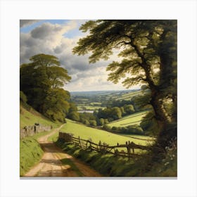 Country Road 25 Canvas Print
