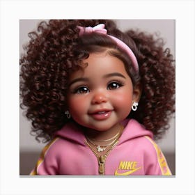 Nike Doll Canvas Print