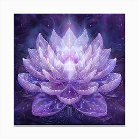 Crown Chakra (Sahasrara) 3 Canvas Print