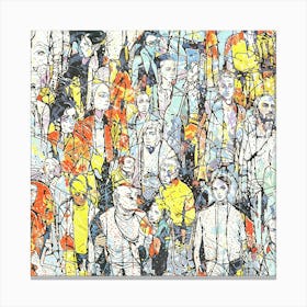 'The Crowd' Canvas Print