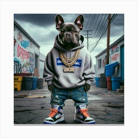 French Bulldog 2 Canvas Print