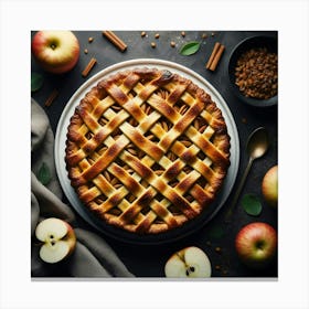 Apple Pie 4 Canvas Print