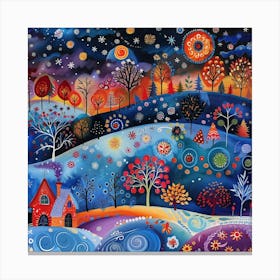 Winter Landscape 4 Canvas Print