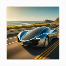 Futuristic Car 14 Canvas Print