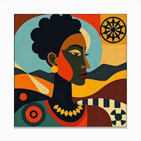 African Woman 2 Canvas Print