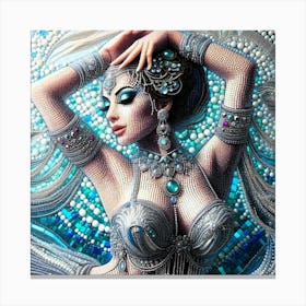 Portrait Artwork 208 Canvas Print