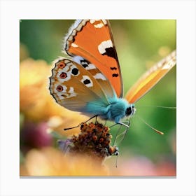 A lovely butterfly Canvas Print