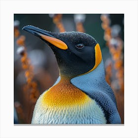 King Penguin 17 Canvas Print