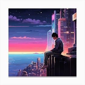 Cityscape 3 Canvas Print