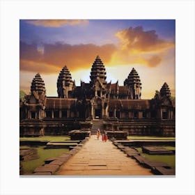 Angkor Wat Canvas Print