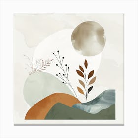 Abstract Landscape Painting 3 Canvas Print