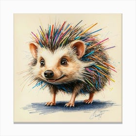 Hedgehog 51 Canvas Print