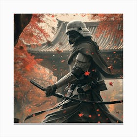 Myeera A Storm Trooper As A Ninja Mercenary In Ancient Japan 5607fed9 832d 40bb A670 Ba853a0c85a0 Canvas Print