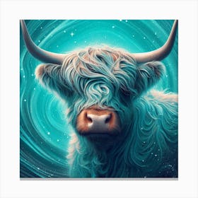 Highland Cow 6 Canvas Print