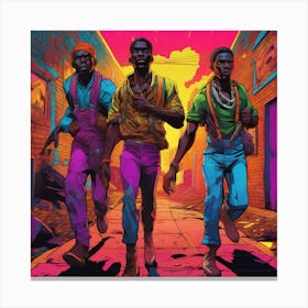 Kings Of Color Canvas Print
