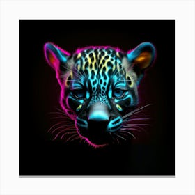 Neon Jaguar Stampe su tela