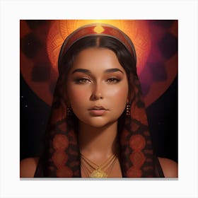 Egyptian Goddess 1 Canvas Print