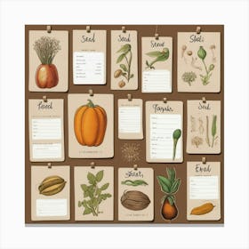 Default Make A Seedshopping List Aesthetic 3 Canvas Print