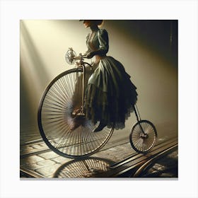 Pennyfarthing Bike Canvas Print