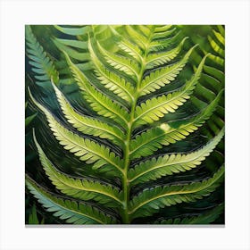 Fern Leaf 3 Canvas Print