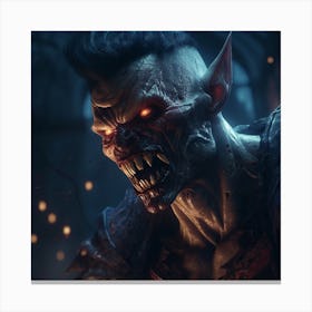 Demon 1 Canvas Print