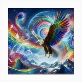 Wild Bird Artwork 18 Canvas Print