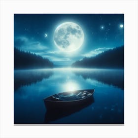 Full Moon Canvas Print