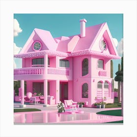 Barbie Dream House (896) Canvas Print