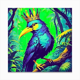 King Bird Canvas Print